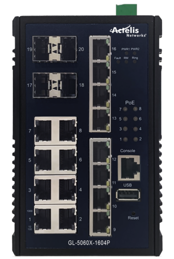 20 port managed switch