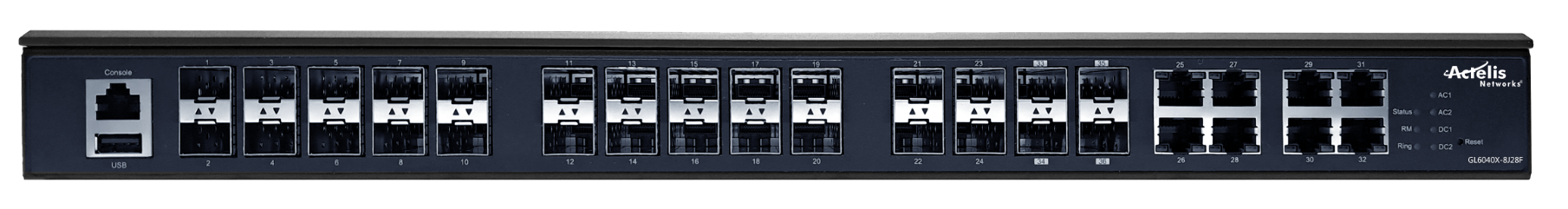 36 port managed switch