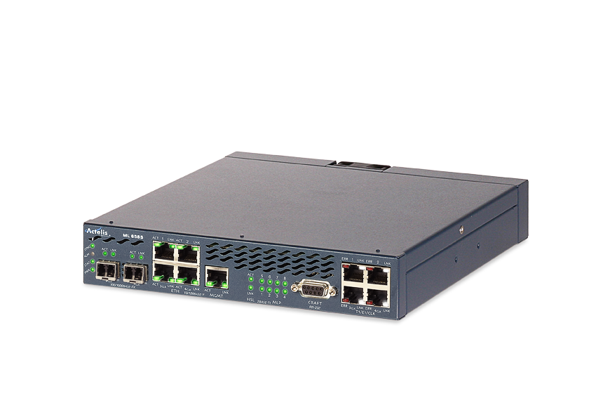 Hybrid Fiber Copper Ethernet Switch